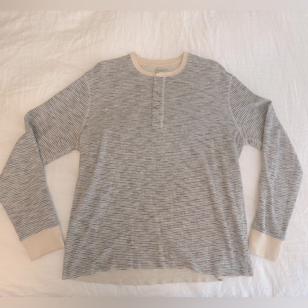 J Crew long sleeve Henley